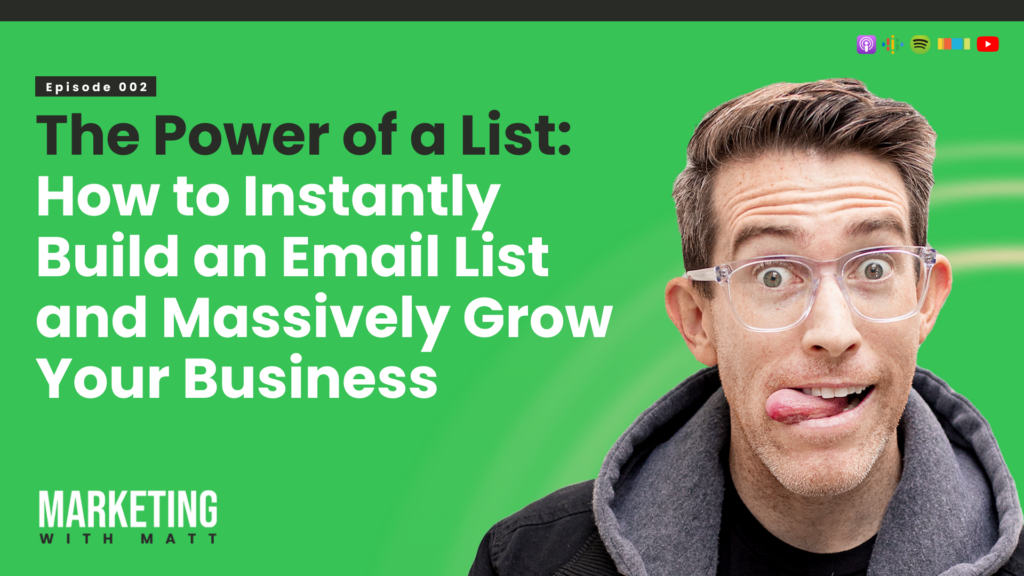 The Power of a List: How to Instantly Build an Email List and Massively Grow Your Business Featured Image