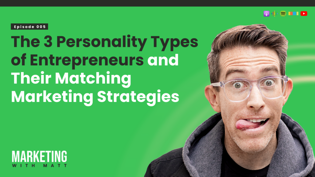 The 3 Personality Types of Entrepreneurs and Their Matching Marketing Strategies Featured Image