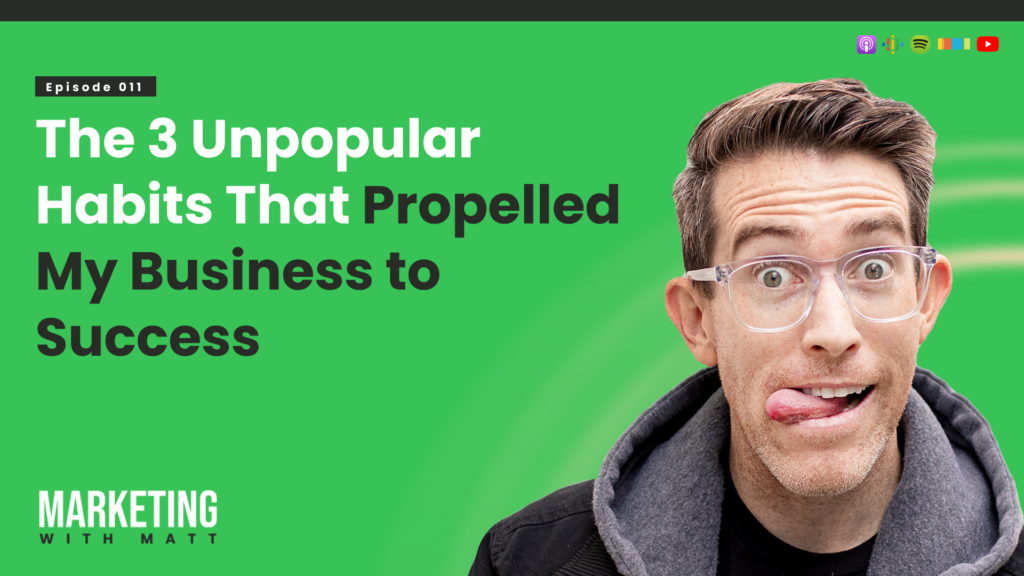 The 3 Unpopular Habits That Propelled My Business to Success Featured Image