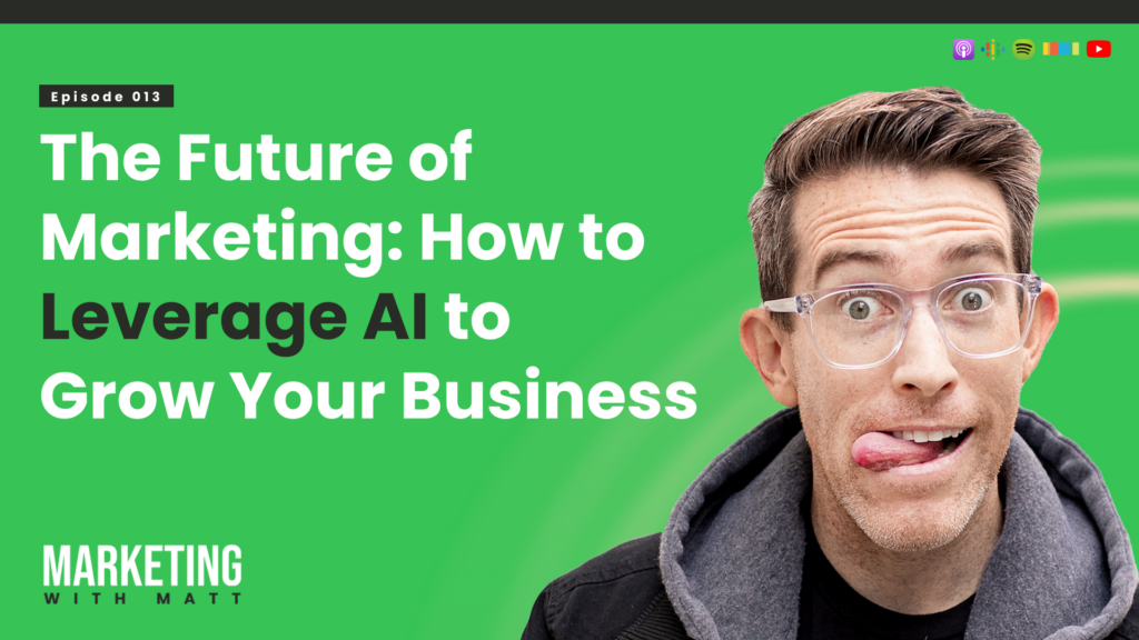 The Future of Marketing: How to Leverage AI to Grow Your Business Featured Image